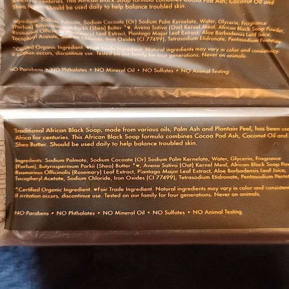 Shea Moisture African black soap - Picture 4 of 4